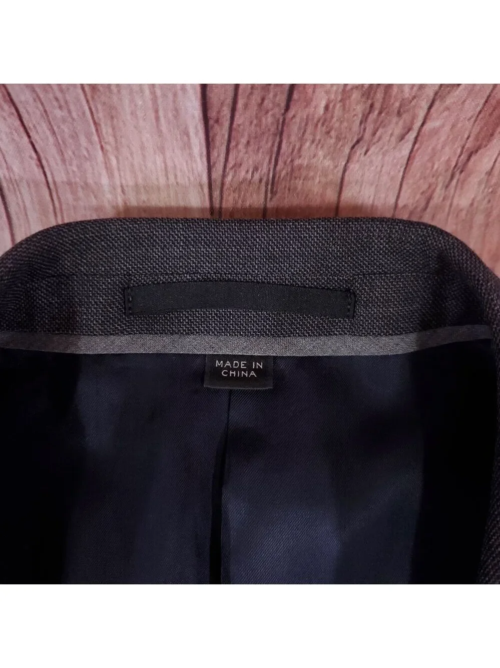 J. Crew Ludlow Slim Fit Charcoal Gray Wool Suit Jacket J3272 Tollengo 1900